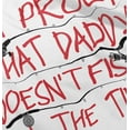 thumbnail image 5 of Proof Daddy Doesn't Fish All The Time Toddler Boy Girl T Shirt Infant Toddler Brisco Brands 18M, 5 of 6