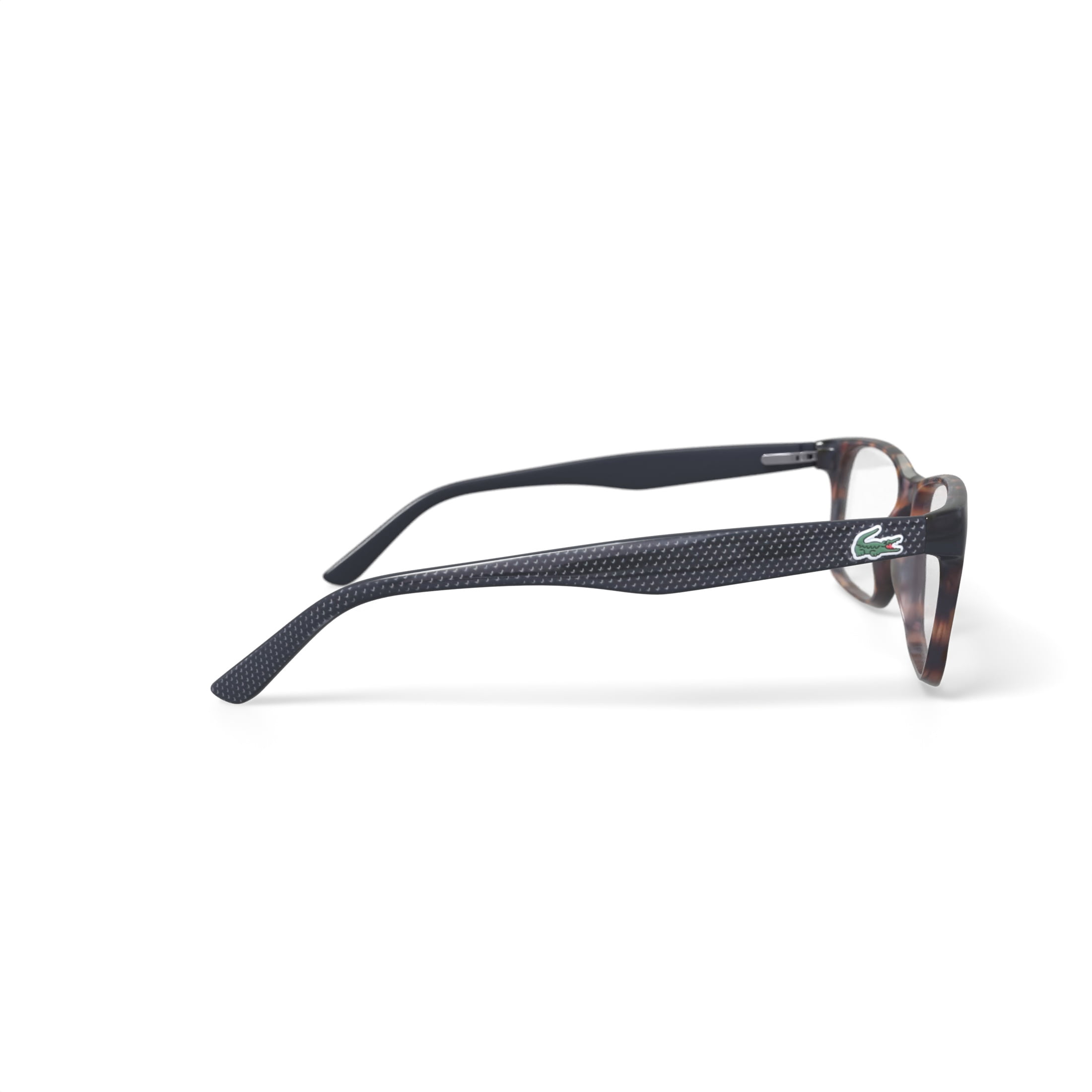 Lacoste Men's L2741G Prescription Eyeglasses with Case, Brown Tortoise