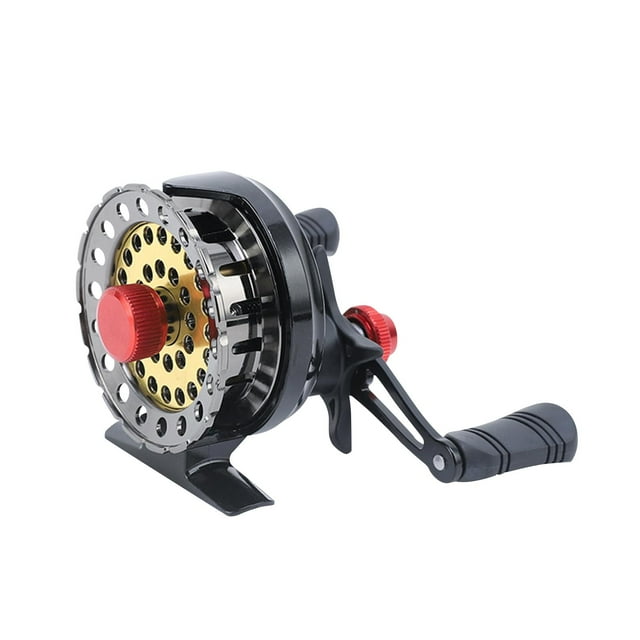 Carrete de pesca portátil antideslizante ultraligero regalo Baitcasting carrete Baitcaster Semimetal izquierdo