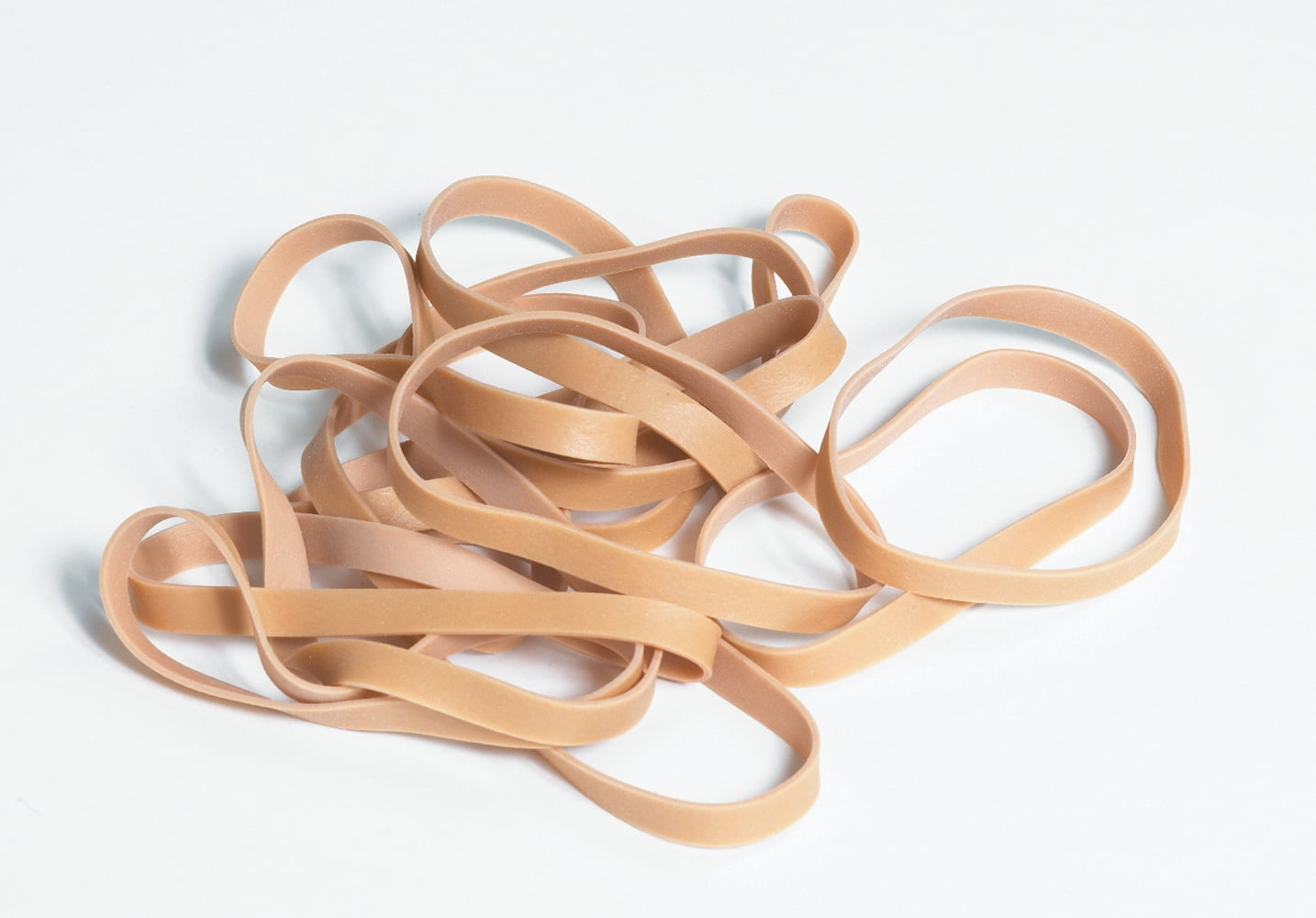 Box Partners Rubber Bands 1/4" x 3 1/2" Brown 10 Lbs./Case BAN417