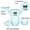 Blue, variant on iDzn Pack of 2, Pretty Eyes Chubby Thinghs & I'm Always Getting Picked Up By Ladies Funny Rompers For Babies, Newborn Baby Unisex Bodysuits, Infant Jumpsuits, Toddler 0-24 Months Kids One-Piece Oufits