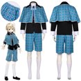thumbnail image 2 of Anime Shugo Chara Yuiki Yaya Ace Hotori Tadase Silla del rey Souma Kuukai Disfraz de Cosplay Uniforme escolar rojo y azul Traje de Halloween, 2 of 5