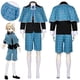 thumbnail image 2 of Anime Shugo Chara Yuiki Yaya Ace Hotori Tadase Silla del rey Souma Kuukai Disfraz de Cosplay Uniforme escolar rojo y azul Traje de Halloween, 2 of 5
