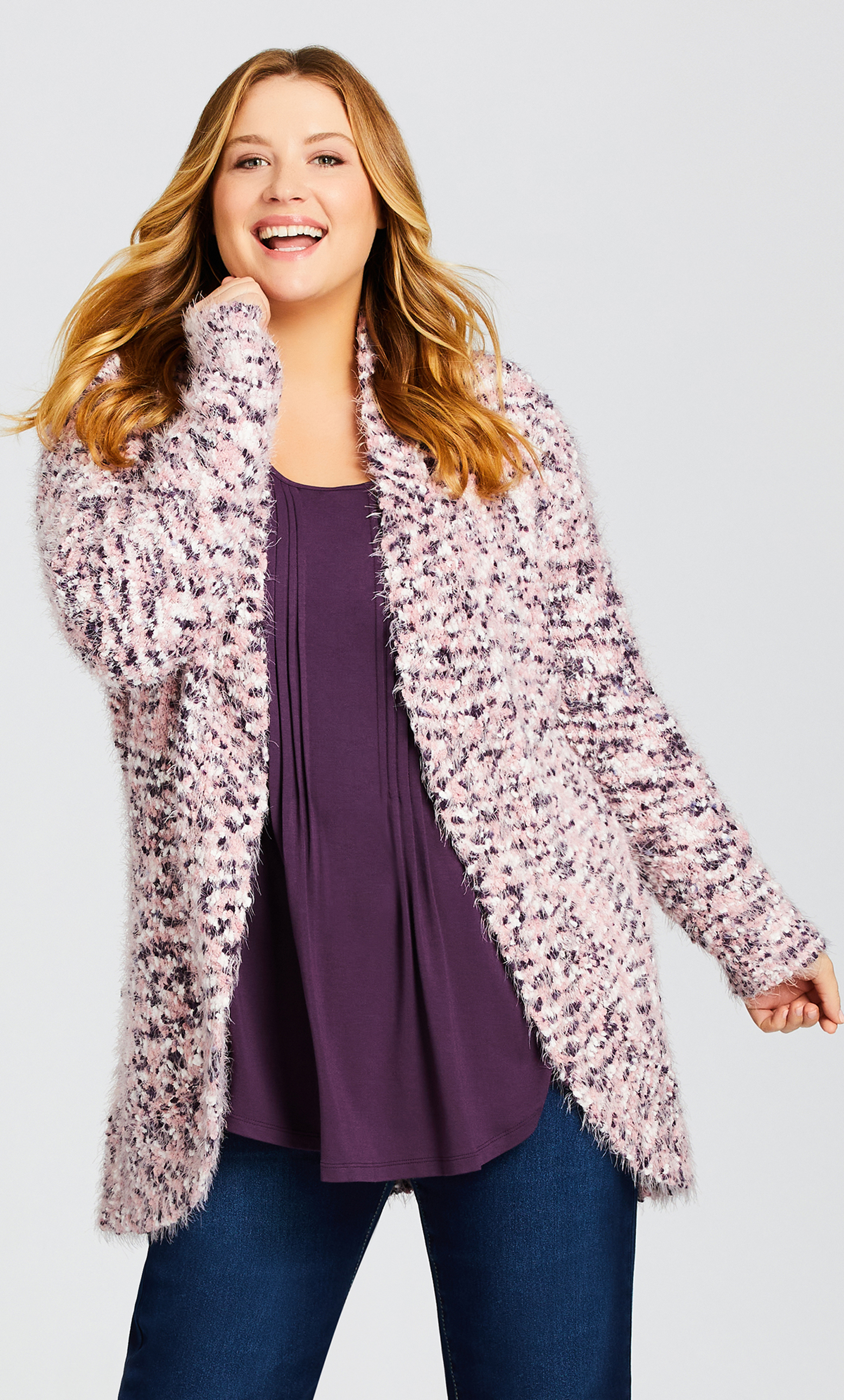 Talia Popcorn Cardigan 