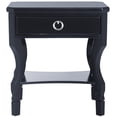 thumbnail image 5 of SAFAVIEH Alaia Modern Glam One Drawer Night Stand, Navy, 5 of 14