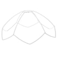 thumbnail image 4 of AURARMLET 1Pack White Lamp Frame for Shade Metal Modern DIY Lighting for Home, 4 of 8