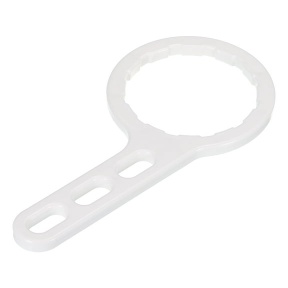 Uxcell Water Filter Housing Wrench Fit for 1812 Water Filter Housing Plastic Filter Housing Wrench White