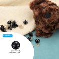 thumbnail image 2 of Uxcell 30mm Safety Eyes, 100 Set Plastic Craft Eyes with Washers Safety Eyes for Stuffed Animals Crochet Toys Dolls DIY Craft Making, Black, 2 of 6