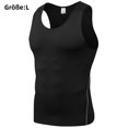 thumbnail image 1 of Camisetas sin mangas para hombre, camisetas de compresión sin mangas, camisetas deportivas sin mangas, 1 of 6