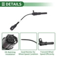 thumbnail image 4 of Unique Bargains ABS Wheel Speed Sensor ABS Sensor Anti-lock Braking System Sensor No.8954660040 for Toyota Land Cruiser 2007 1 Pc Rear Left, 4 of 7