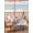 white, variant on Happy Easter Outdoor Tablecloth - 60x84 Inch Rectangle Dining Table Cover, Spring Rabbits Polka Dots Watercolor Waterproof Outdoor Table Cloth with Umbrella Hole & Zipper for Picnic/Patio/Party