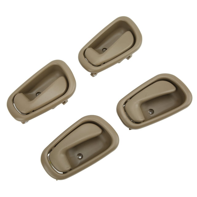 Manija de puerta interior Fyydes 69206-02050 Reemplazo para Corolla CE 1998 1999 Delantero izquierdo Trasero izquierdo Delantero derecho Trasero derecho