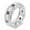 White, variant on Moissanite Rings for Men Gold Wedding Band Personality 925 Sterling Silver Statement Ring D Color VVS1 Clarity Moissanite Eternity Ring Size 7-12