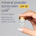 thumbnail image 2 of Brocha de recambio de protector solar en polvo On Block SPF 50, 2 of 8