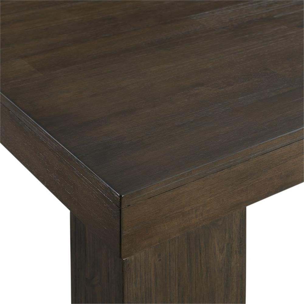 Picket House Furnishings Jasper 7PC Dining Set in Gray/Dark Walnut
