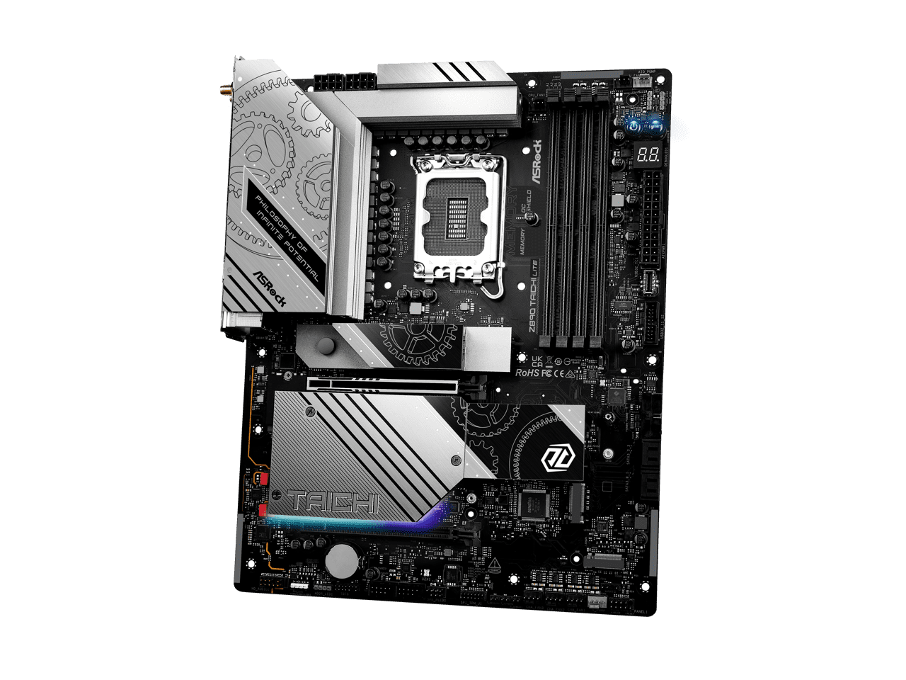 ASRock Z890 Taichi Lite LGA 1851 Intel Z890 ATX Motherboard