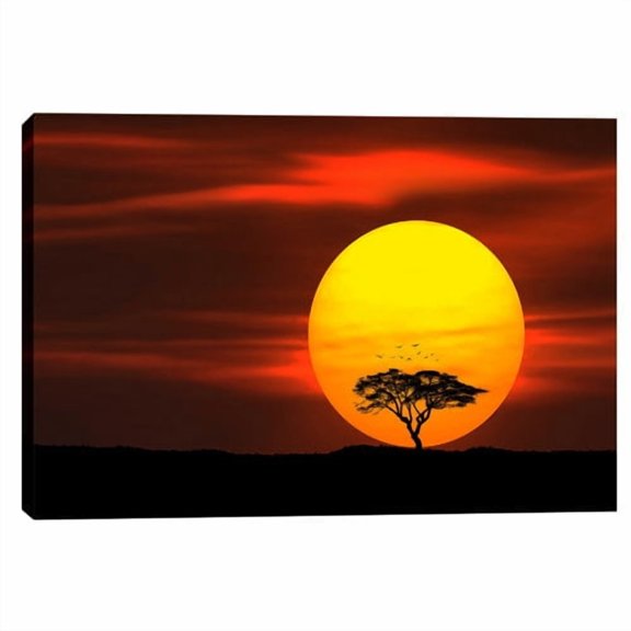 Epic Graffiti 'Circle of Life' Canvas Wall Art, 12" x 18"