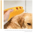 thumbnail image 3 of ADDHAT 2Ud Accesorio Para De Mascotas Cepillo De Masaje Amarillo Práctico Y, 3 of 8