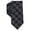 black, variant on bar III Mens Coronie Plaid Self-tied Necktie, Blue, One Size