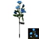 thumbnail image 2 of Lámpara solar Laklulu para decoración de jardín con 5 luces LED de rosas, 2 of 7