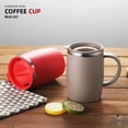thumbnail image 4 of 500ml Creativo De Acero Inoxidable Taza Aislada De La Taza De Café Duradero (Gris), 4 of 10