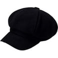 thumbnail image 4 of CoCopeaunts Octagonal Newsboy Cap Autumn Winter Hats for Women Warm Fashion Ladies Casual Solid Woolen Beret Hat Painter Cap, 4 of 7