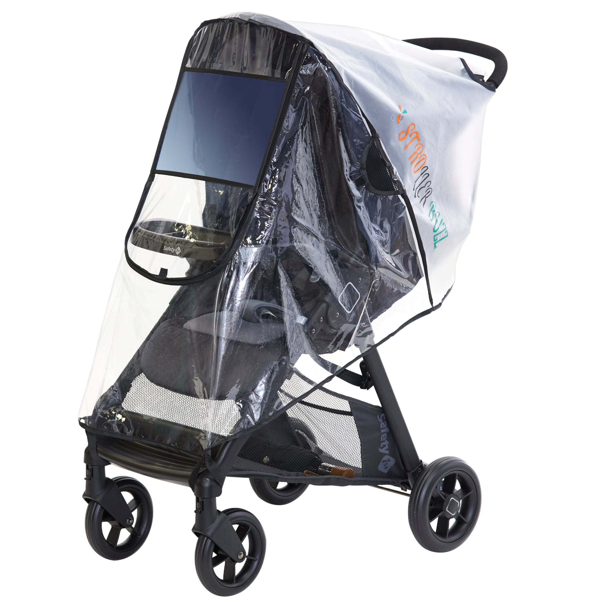 Rain Cover Mosquito Net Set Covers Protector for Monbebe Baby Infant Strollers 