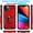 Red, variant on iPhone 13 Case, STARSHOP Drop Protection Ring Kickstand Cover- Red