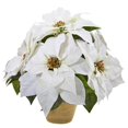 thumbnail image 1 of Nearly Natural A1060 Poinsettia Artificial Arrangement in Ceramic Vase, 1 of 1