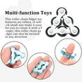 thumbnail image 2 of 2 Pieces Fidget Toys Flippy Roller Chain, Six Roller Chain Fidget Toys Bike Chain Toys, 2 of 7