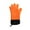 Orange, variant on 1Pcs Kitchen Perfection Silicone Smoker Oven Gloves -Extreme Heat Resistant Bbq Gloves -Handle Hot Food Right On Your Grill Fryer Pit|Waterproof Oven Mitts |Superior Value Set
