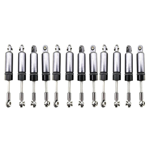 Amortiguador De Choque Del Coche Modelo De 12 Pedazos RC Para Las Piezas De La Actualización De WPL C14K MN91K Baoblaze Amortiguador de amortiguador