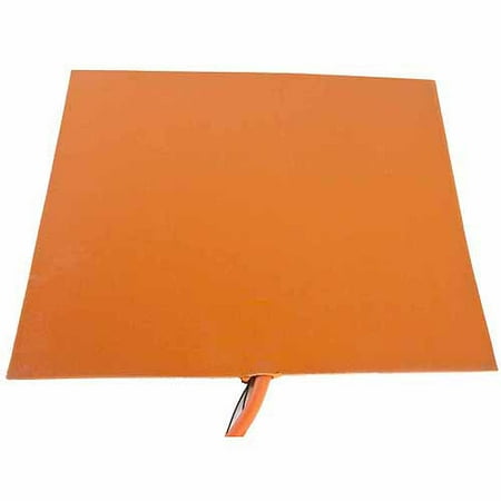 Q3D 225x225mm 24V Silicone Rubber Heater for 3D Printer Heated Beds