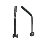 Drive Medical Adjustable Universal Wheelchair Anti Tipper with Wheels, Black, 1 Pair