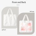 thumbnail image 2 of Wukai Marble Print Plush Underarm Bag, Ladies Fluffy Shoulder Bag, Women Furry Flower Tote Bag Plush Handbag for Autumn and Winter, 2 of 7