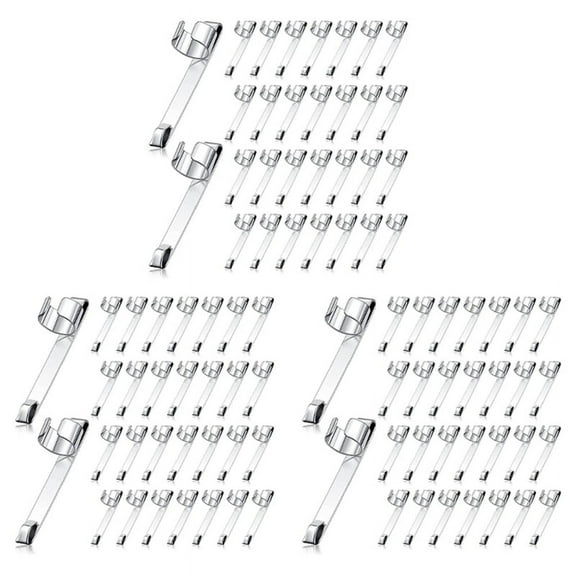 Metal Pencil Clips Slide on Pencil Pocket Clips Snap In, Pencil Holder Metal Hangable Portable Pencil Clips, 180Pcs