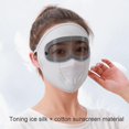 thumbnail image 7 of Cycling Sunscreen Mask with UV Protection, Full Face Cover with Sunglasses, Outdoor Sun Protection for Riding, 7 of 7