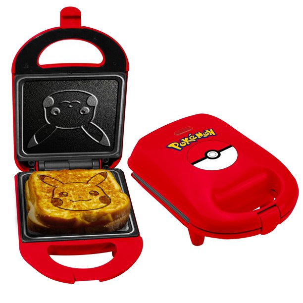 Uncanny Brands Pokemon Pikachu Single Cheese Toastie Maker