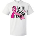 thumbnail image 3 of Inktastic Breast Cancer Awareness Faith Over Fear T-Shirt, 3 of 5