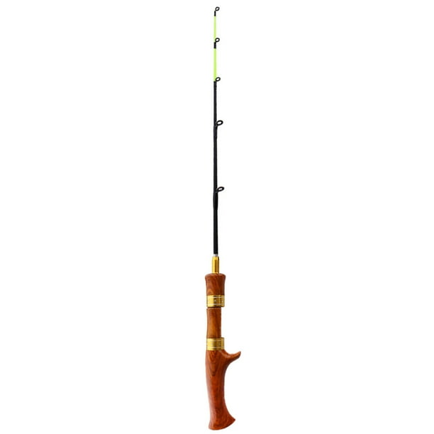 62cm Mini Telescopic Winter Ice Fishing Rod Portable Carbon Fiber