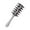 Pink, variant on Curly Styling Comb with Extended Bouncing Teeth for Gentle Detangling and Scalp Massage Pig Hair Design Smooth Glide and Enhanced Hair Care