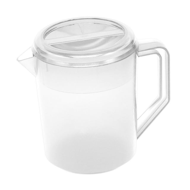 Luzkey Water Jug Pitcher Beverage Container Large Household Iced Tea Pitcher Fridge Clear