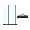 thumbnail image 3 of DYNWAVECA 4Pcs Agility Training Poles Soccer Training Sticks Multifunction Portable Agility Practice Equipment for Rugby Outdoor Sports blue, 3 of 10