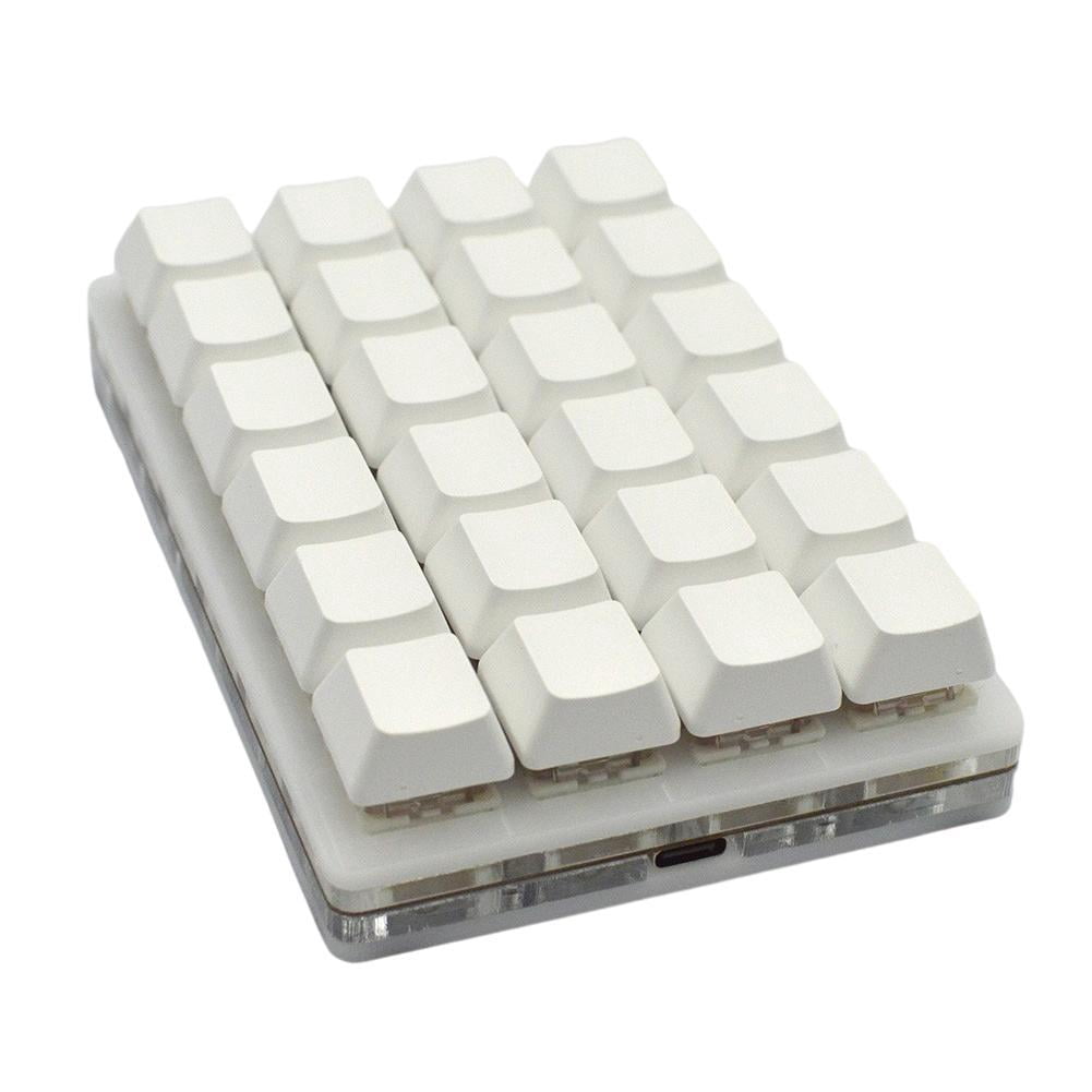 New Programmable Mechanical Keyboard 6keys Macro Keypad Green / Red Switch Diy Customize Usb Programming Shortcut Key Osu! B8I8
