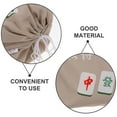 thumbnail image 4 of Miangastore Mahjong Tiles Storage Bag Drawstring Mahjong Tiles Bag Drawstring Pouch, 4 of 9
