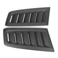 thumbnail image 4 of 2pcs Bonnet Air Vents Engine Hood Vent Car Refitting Fit for Ford Focus RS MK2 Matte Black, 4 of 8