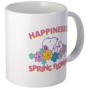 CafePress Snoopy Flowers Mug Unique Coffee Mug, Coffee Cup CafePress by