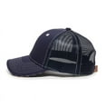 thumbnail image 5 of Outdoor Cap USA-800M Mesh Back with Flag Sandwich-Navy, 5 of 8
