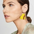 thumbnail image 3 of CILENON Womens Earrings Women'S Sports Fans Baseball Leather Earrings Artificial Leather Pendant Earrings Football Basketball Earrings Sparkling Softball Football Mom Earrings (E,One Size), 3 of 6