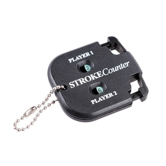 Mini dispositivo de puntuación cuadrado profesional con indicador de puntuación de dos dígitos (negro)